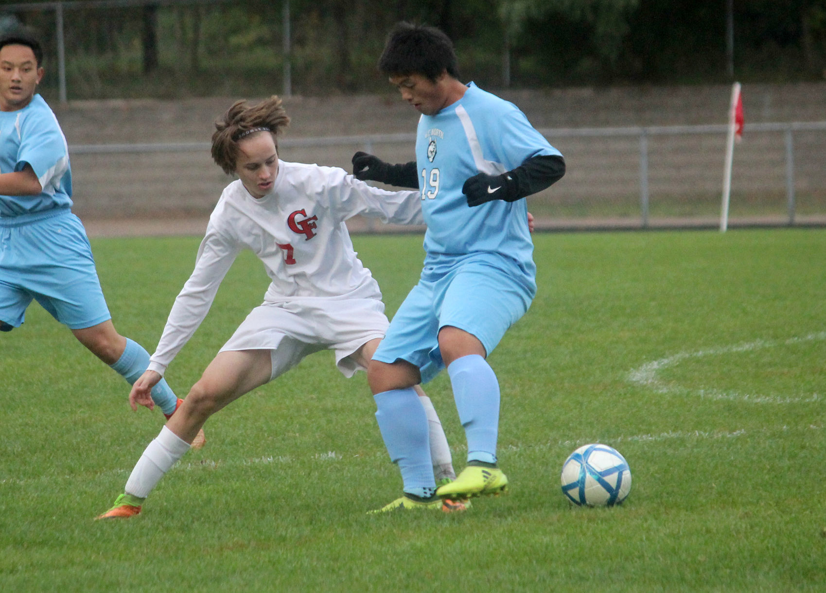 Chi-Hi boys soccer at Eau Claire North boys soccer 10-4-18